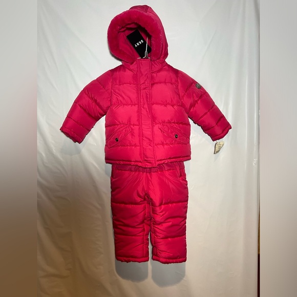 Brand New never worn DKNY pieces Jacket snowbib overalls 24